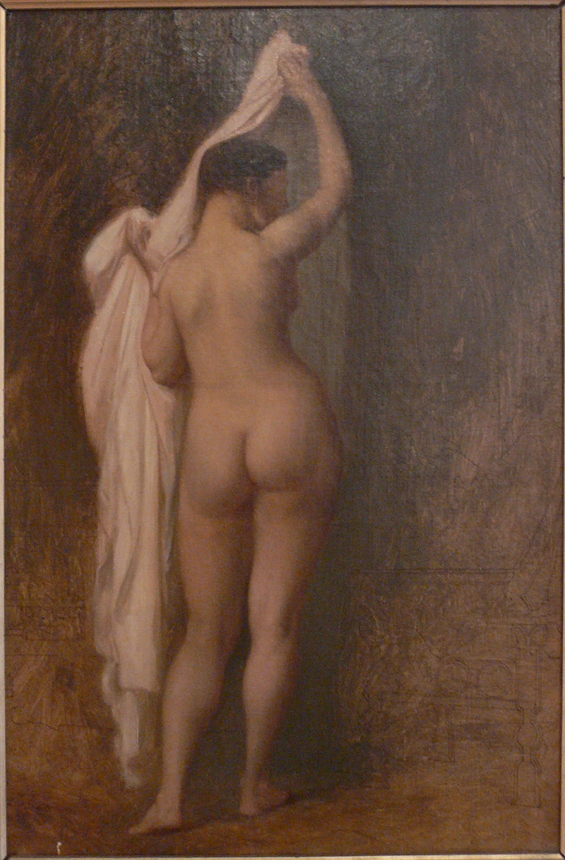 Nudo di schiena - musée Georges, Garret